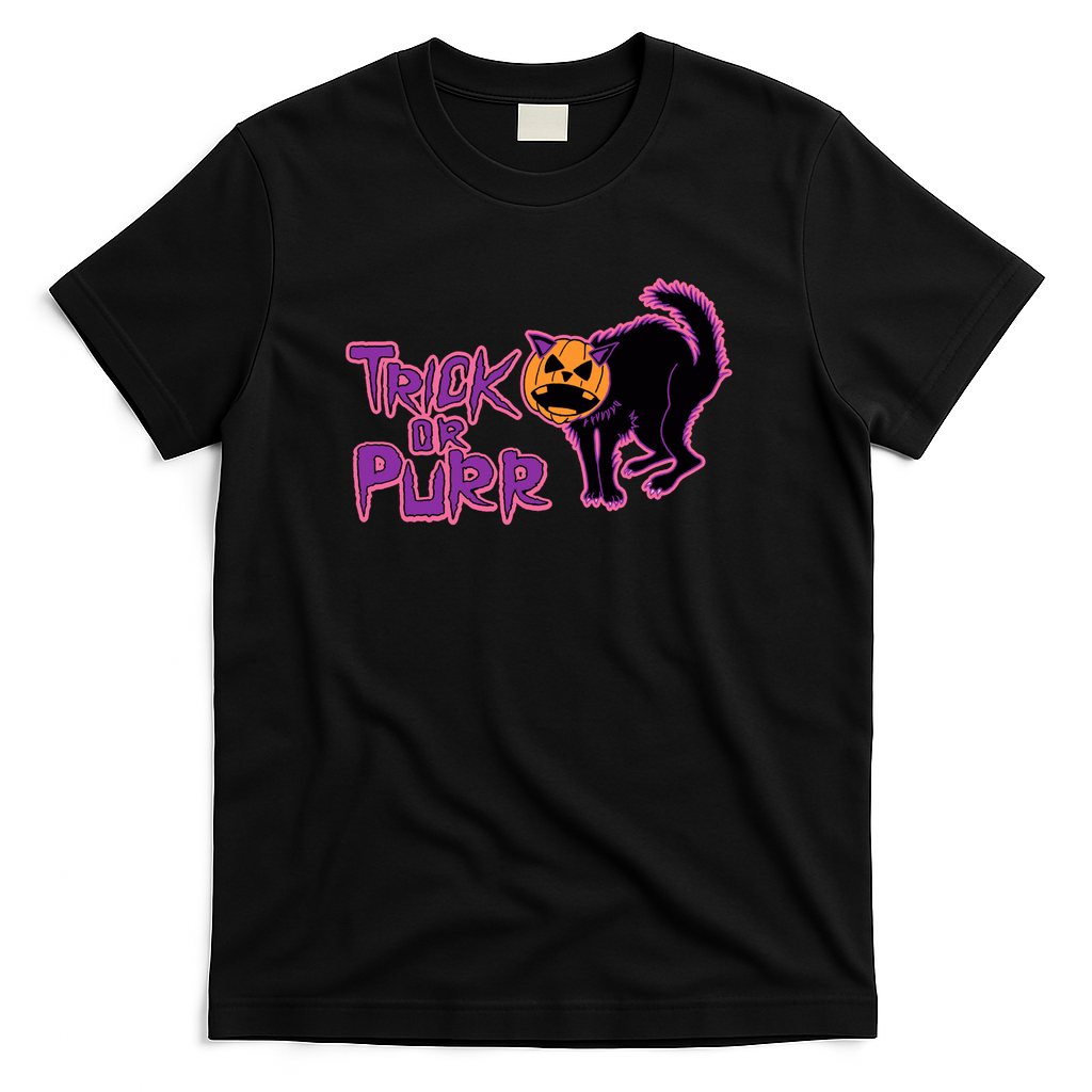 Trick Or Purr - Black