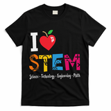 Think Outside The Box Steam Back To School Stem Teacher T-Shirt - Black