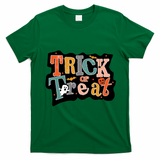 Trick Or Treat Halloween Spooky Gift Cute T-Shirt - Irish Green