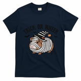 Trick Or Wheek Halloween Guinea Pig T-Shirt - Navy Blue