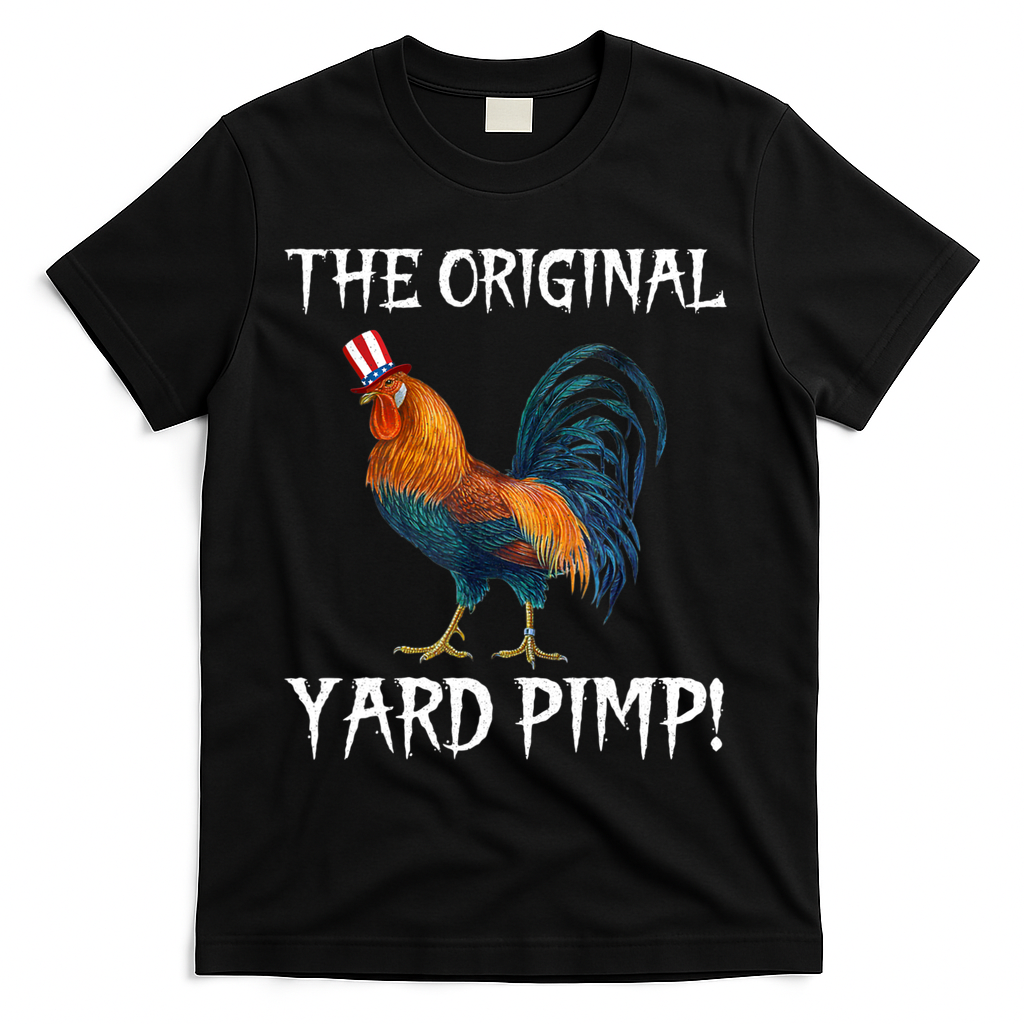 The Original Yard Pimp T-Shirt - Black