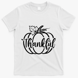 Thankful Pumpkin Cute Cozy T-Shirt - White