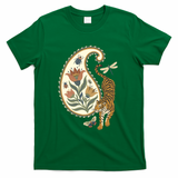 Tiger Paisley Night Garden - Green