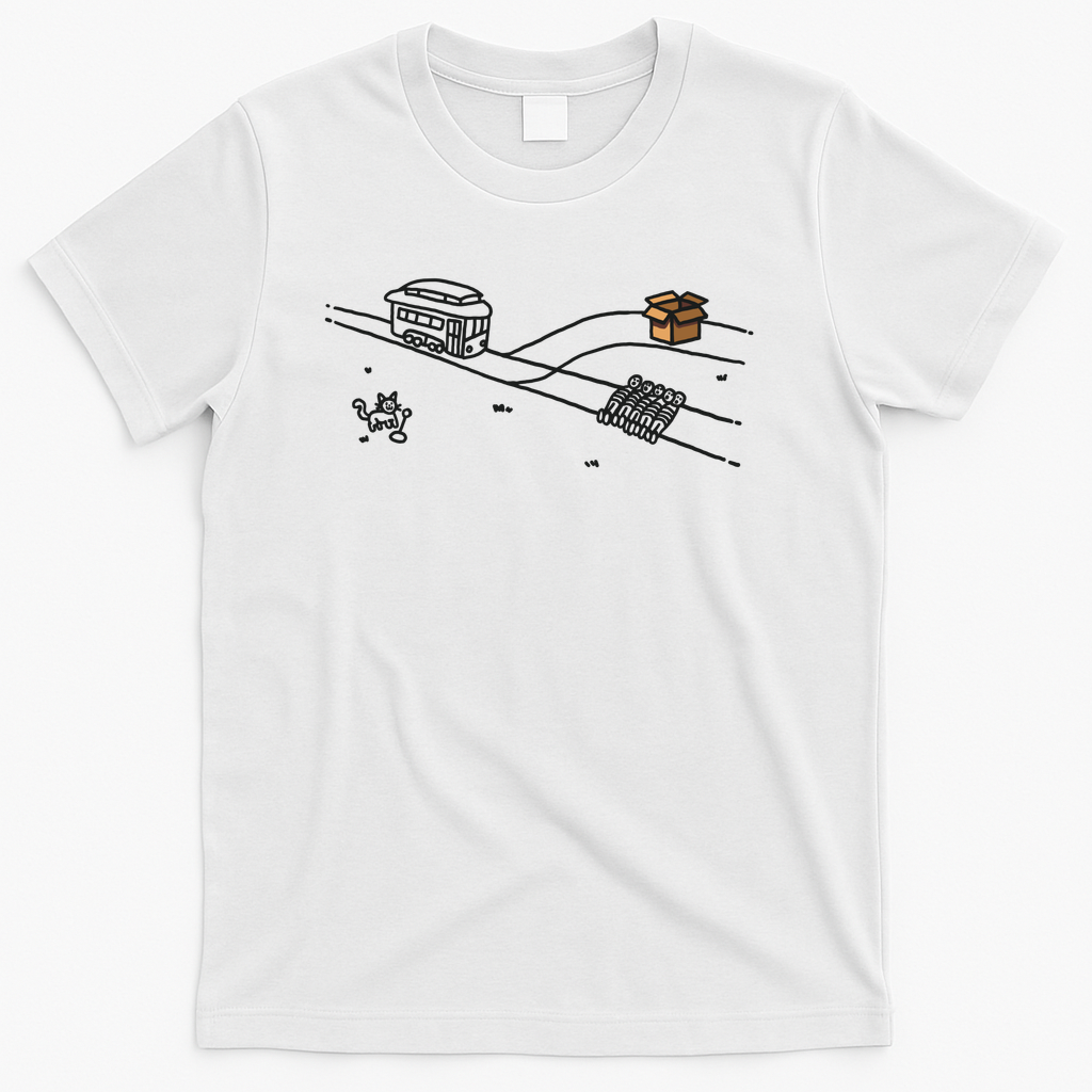 Trolley problem - White