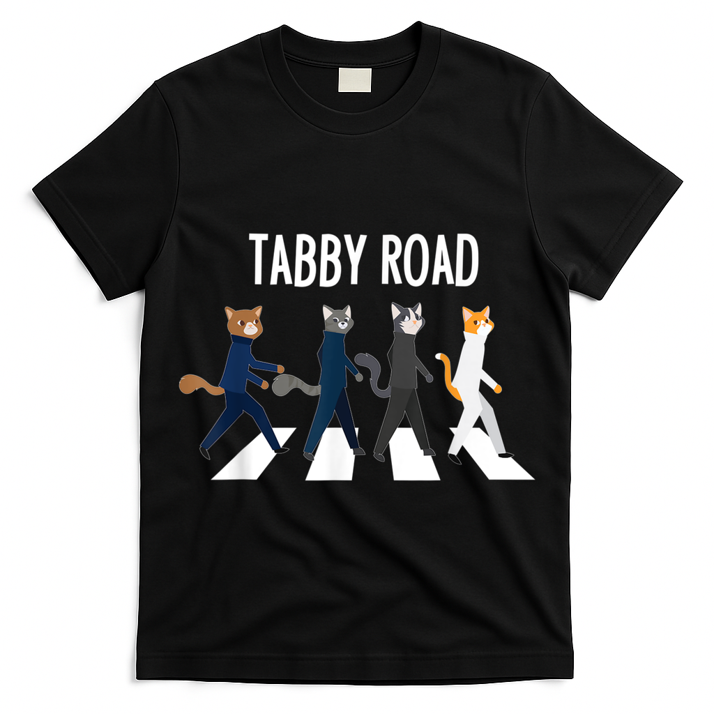Tabby Road Cats Cat Lover T-Shirt