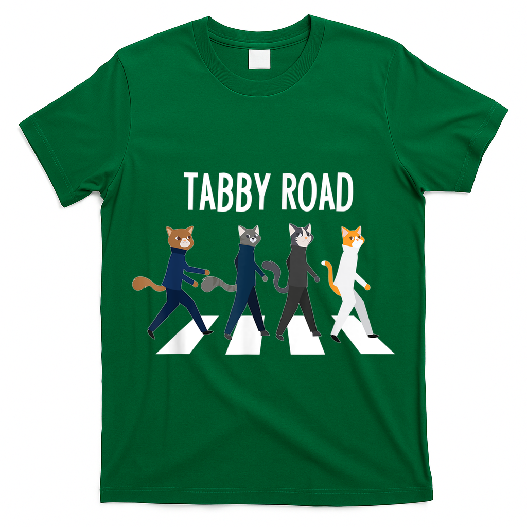Tabby Road Cats Cat Lover T-Shirt