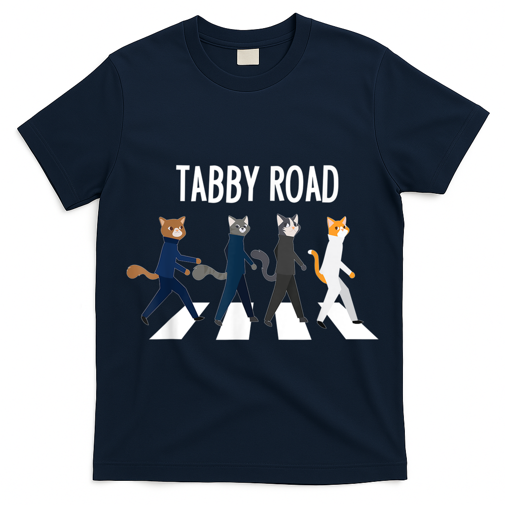 Tabby Road Cats Cat Lover T-Shirt