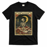 The Reader ??Skeleton Tarot Card Funny Mystic T-Shirt