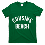 The Summer Cousins Beach I Turned Pretty College Letters T-Shirt - Green