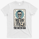 The Soccer Dad Skeleton T-Shirt - White