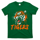 Tigers Sports Fan T-Shirt - Green