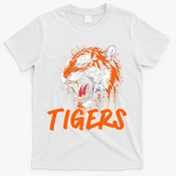 Tigers Sports Fan T-Shirt - White