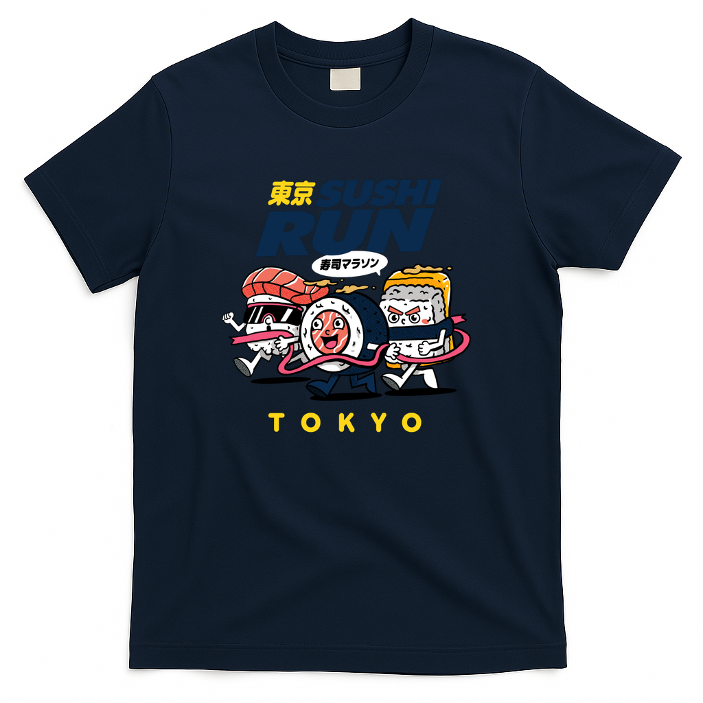 Tokyo Sushi Marathon - Navy