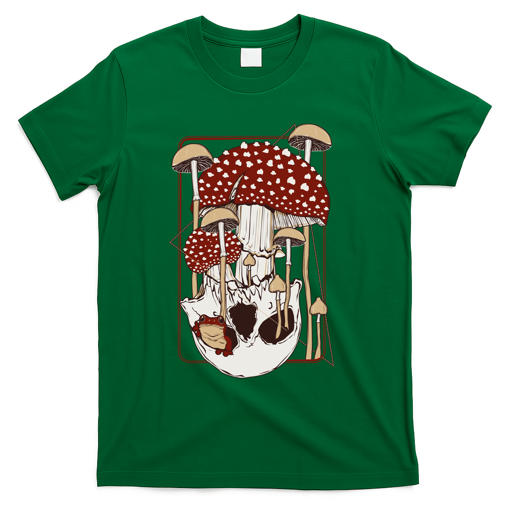 Toadstool Smirk - Green