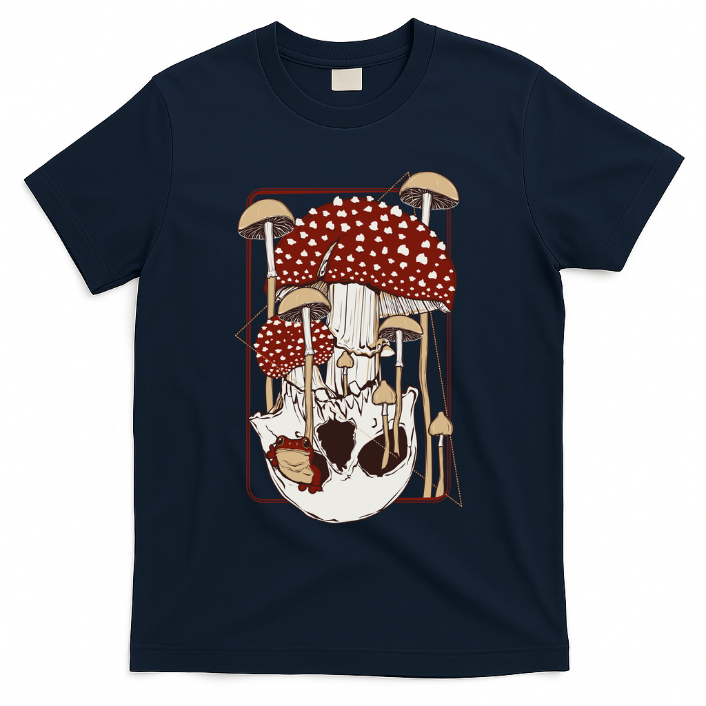 Toadstool Smirk - Navy