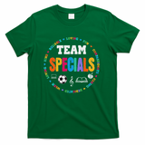 Team Specials Teacher Tribe Squad Back To Primary School T-Shirt - Green