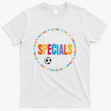 Team Specials Teacher Tribe Squad Back To Primary School T-Shirt - White