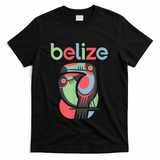 Tropical Summer Toucan Bird Colorful Belize Souvenir T-Shirt - Black
