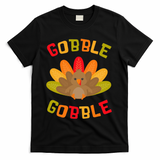 Thanksgiving Turkey Gobble T-Shirt - Black