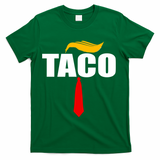 Taco Trump Hair Tie Funny T-Shirt - Green