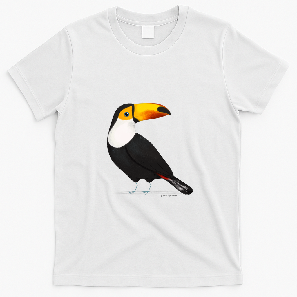 Toco Toucan - White