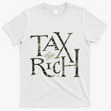 TAX the RICH - White