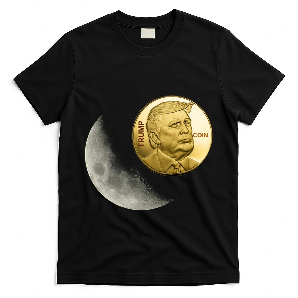 $Trump To The Moon T-Shirt - Black