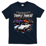 Triple Thread Woodward Muscle M1 2026 T-Shirt - Navy Blue