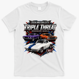 Triple Thread Woodward Muscle M1 2026 T-Shirt - White