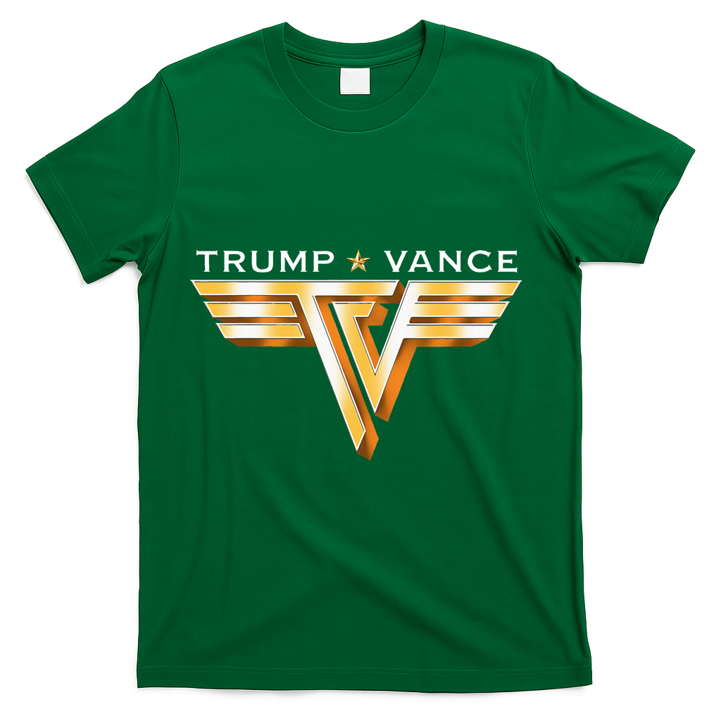 Trump Vance T-Shirt - Green