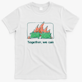 Together we can frog - White