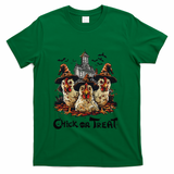 Tonight We Fly Halloween Chicken Fall Farm Animals T-Shirt - Green