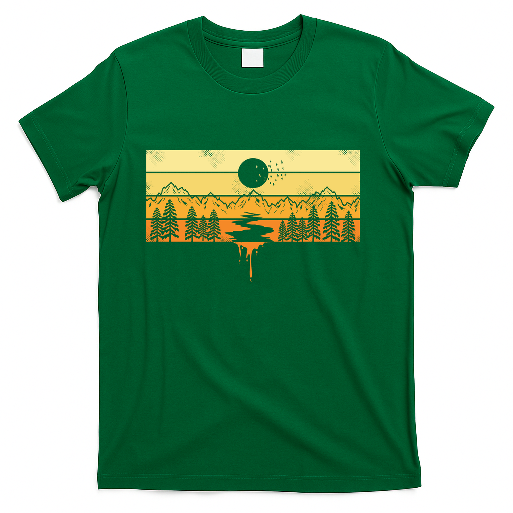 the Wild Sunset - Green