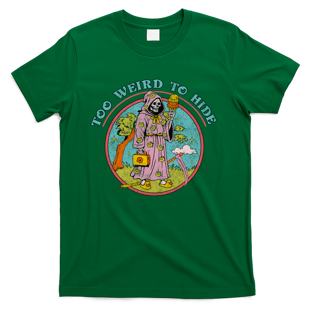 Too Weird To Hide - Green