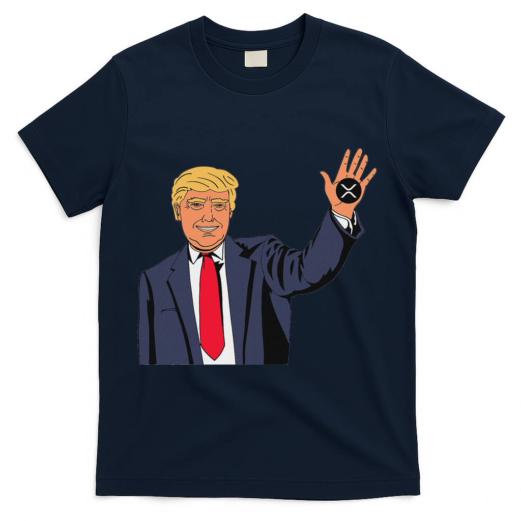 Trump Xrp T-Shirt - Navy