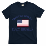 Thank You Senator Cory Booker T-Shirt - Navy