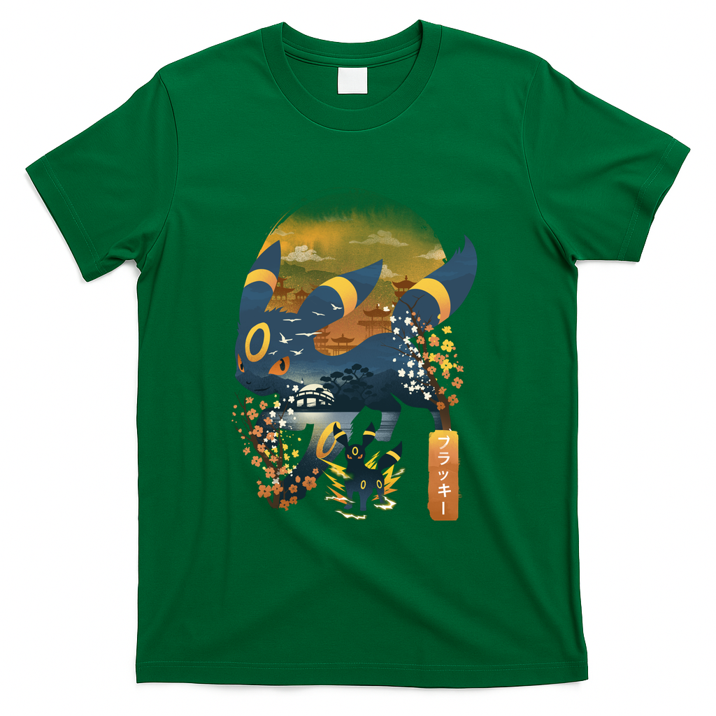 Ukiyo-E Dark Pulse - Green