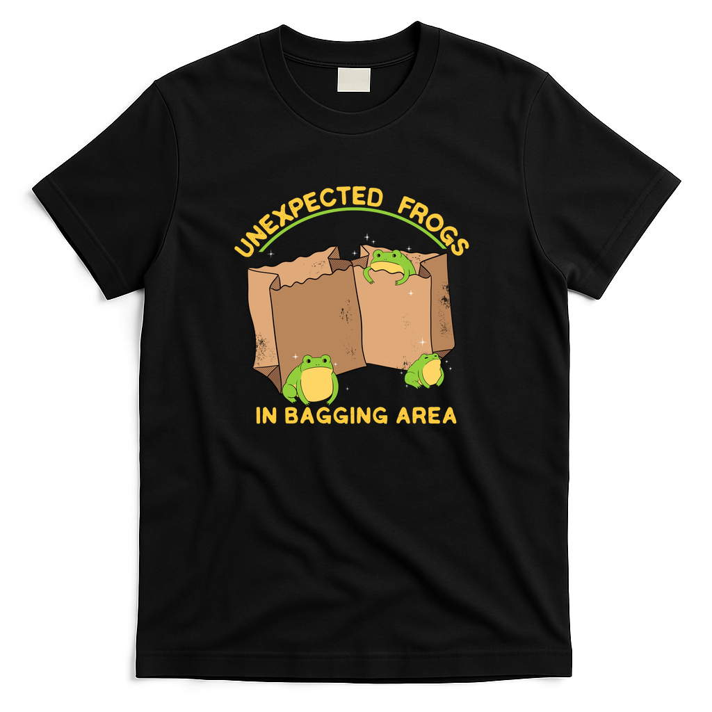 Unexpected Frogs in Bagging Area - Black