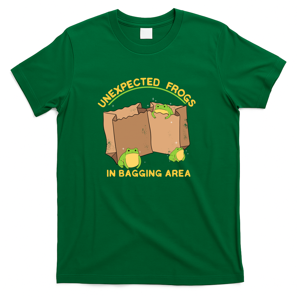 Unexpected Frogs in Bagging Area - Green