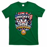 USA Hockey 2026 Champions Gold Medal T-Shirt