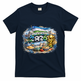 UZBEKISTAN North America Soccer Tournament 2026 T-Shirt - Navy