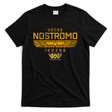 USCSS Nostromo Weyland Yutani Logo Alien Spaceship - Black
