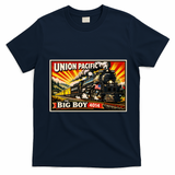Union Pacific 4014 Big Boy T-Shirt - Navy Blue