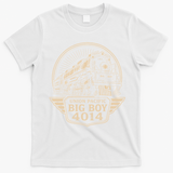 Union Pacific 4014 Big Boy Vintage Steam Engine T-Shirt - White