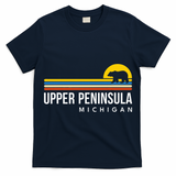Upper Peninsula Michigan Mi Bear Vintage Retro Souvenirs T-Shirt
