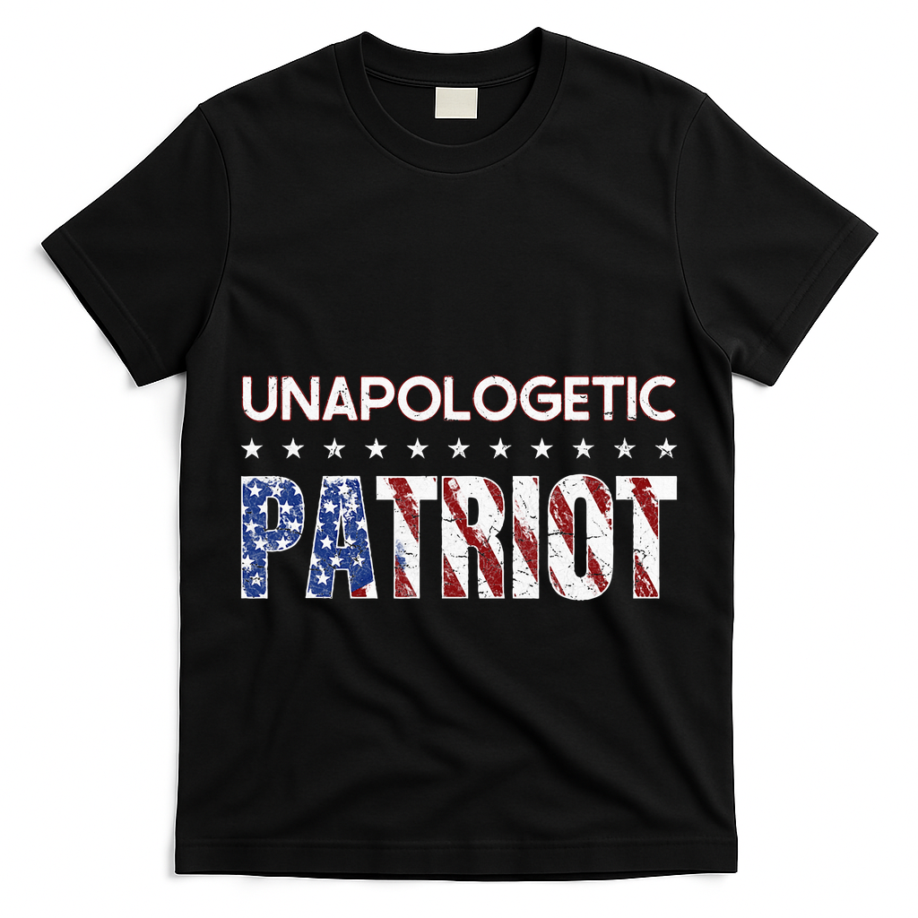 Unapologetic Patriot Patriotic American Conservative T-Shirt