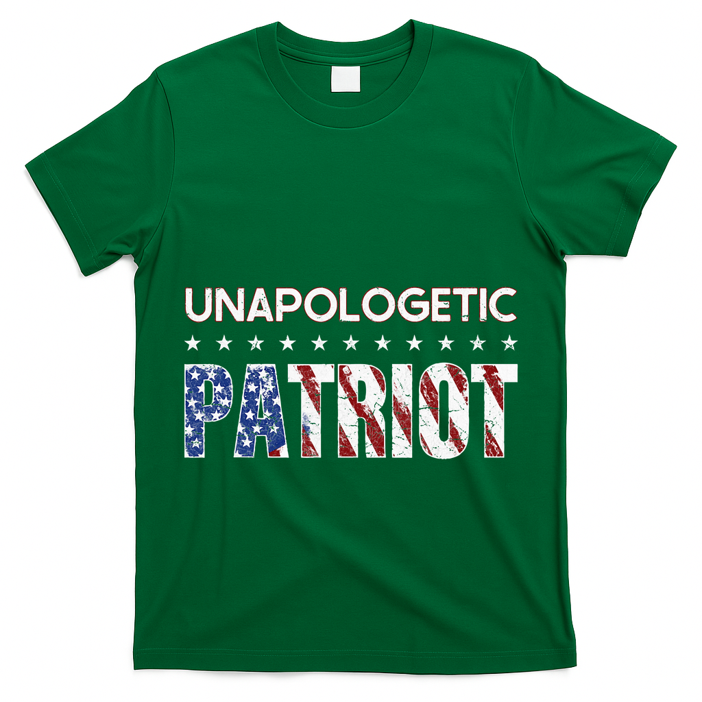Unapologetic Patriot Patriotic American Conservative T-Shirt
