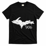 Upper Peninsula UP 906 Yooper Pride Michigan Roots T-Shirt