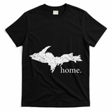 Upper Peninsula Up Home Yooper Pride Michigan Roots T-Shirt