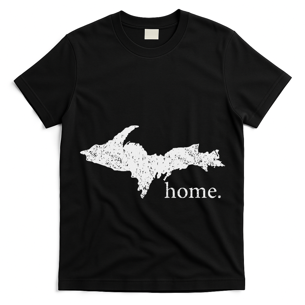 Upper Peninsula Up Home Yooper Pride Michigan Roots T-Shirt